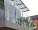 Clôture de la balustrade en verre de broche d'acier inoxydable pour la balustrade de balustrade