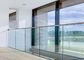 Plate-forme préfabriquée de verre trempé clôturant la balustrade en verre Frameless durable de balcon