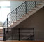 Précision de clôture moderne de Rod d'acier inoxydable de projet haute pour l'escalier de balcon