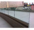 Finition en verre en aluminium de miroir/satin de balustrade de balustrade de porche de balcon d'escaliers moderne