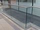 Adaptez la balustrade aux besoins du client en verre de profilé en u de taille, balustrades extérieures de systèmes de balcon