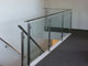 Biens en verre de balustrade de balustre fait sur commande d'épaisseur pour la glissière de sécurité d'escalier de balcon