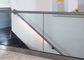 Au plancher en verre en aluminium de balustrade de profilé en u de balustrade de couloir adapté aux besoins du client