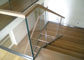 Au plancher en verre en aluminium de balustrade de profilé en u de balustrade de couloir adapté aux besoins du client