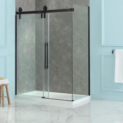 Portes en verre Frameless en verre adaptées aux besoins du client de douche de la séparation 8mm de douche