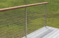 Câble en bois de la balustrade solides solubles clôturant l'escalier moderne de câble clôturant Home Depot