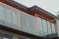 Impasses en verre de poignée de bord de supports d'écartement de balustrade de balcon de terrasse