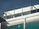 Utilisation en verre de véranda de villa de balustrade montée par côté en verre de balustrade de balustre de sécurité